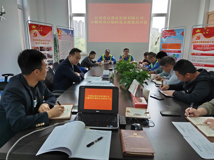 百酈灣項(xiàng)目臨時(shí)黨支部召開黨員大會