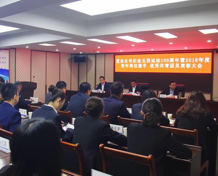 “青春心向黨 建功新時(shí)代”置業(yè)公司召開紀(jì)念五四運(yùn)動(dòng)100周年暨表彰大會
