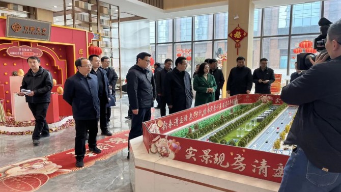 何東帶隊調(diào)研指導(dǎo)百酈天香項目